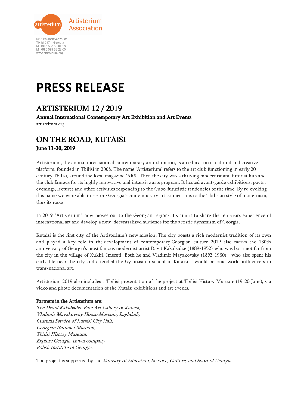 Press Release