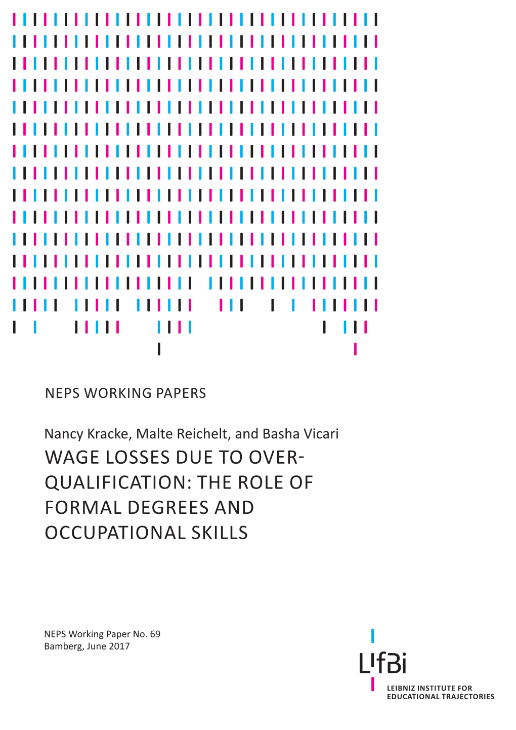 Qualification: the Role of Formal Degrees and Occupational Skills