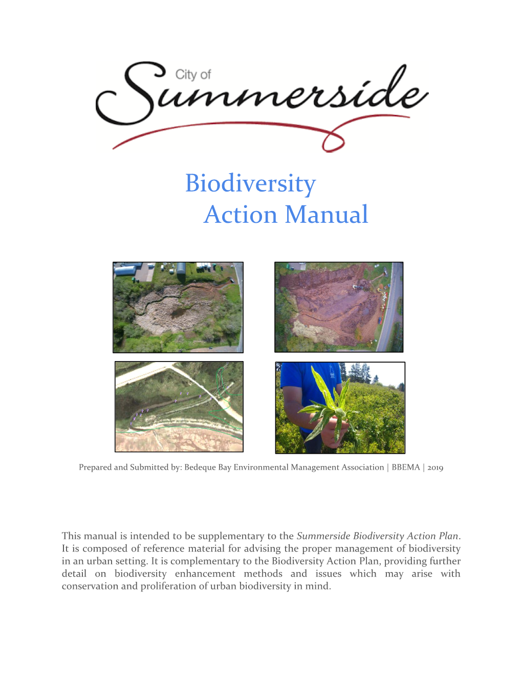 Summerside Biodiversity Action Manual.Docx