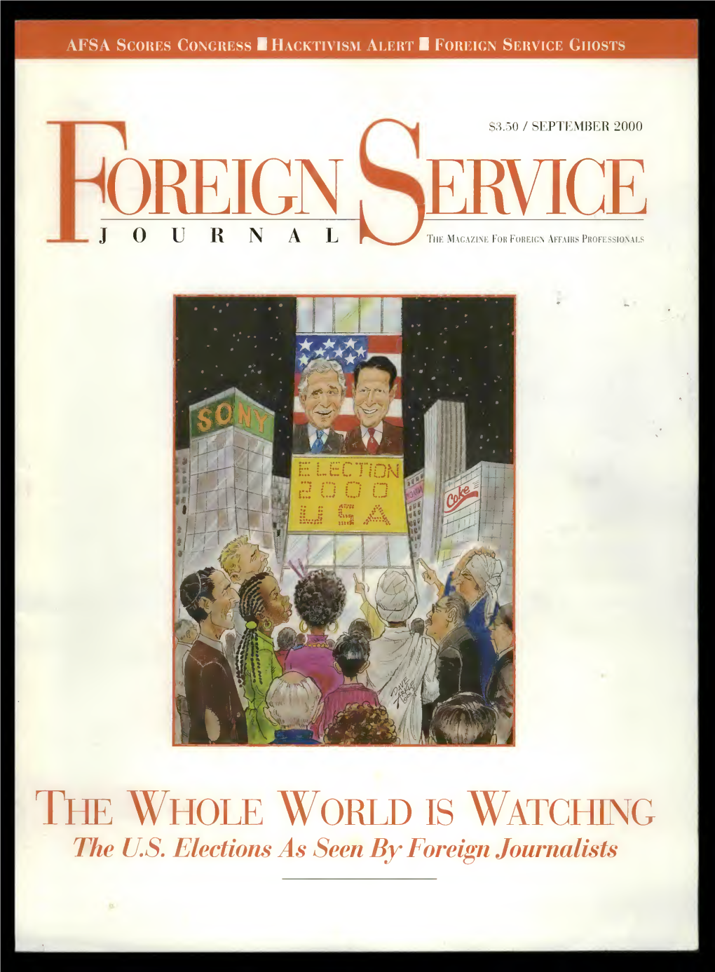 The Foreign Service Journal, September 2000