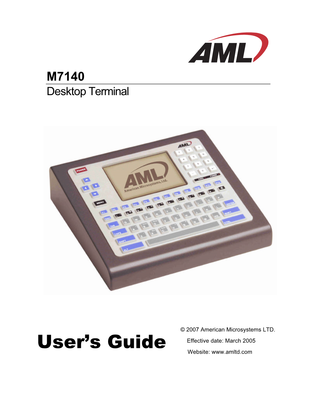 M7140 Desktop Terminal