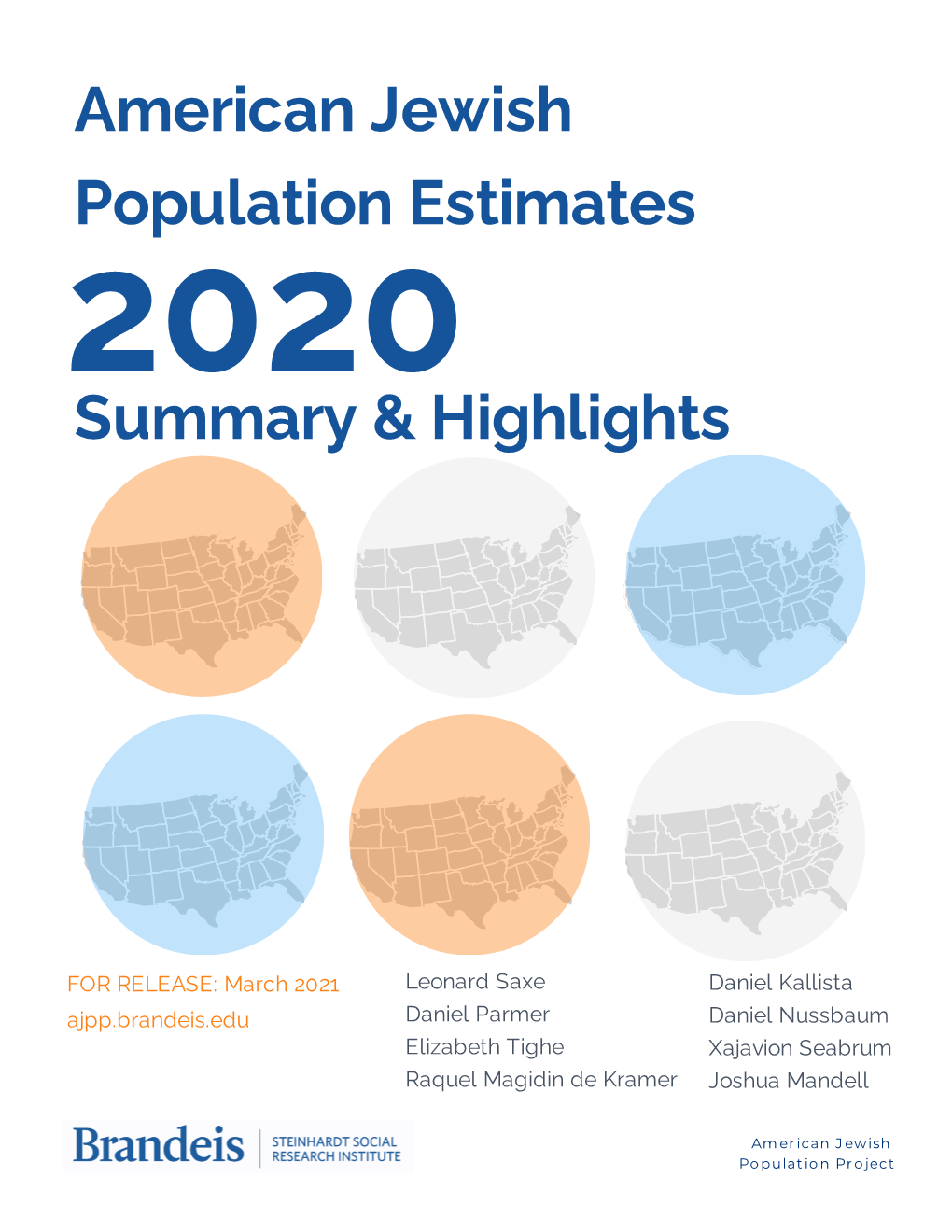 American Jewish Population Estimates Summary & Highlights