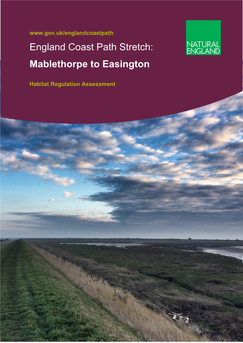 Mablethorpe to Easington Habitats Regulations Assessment