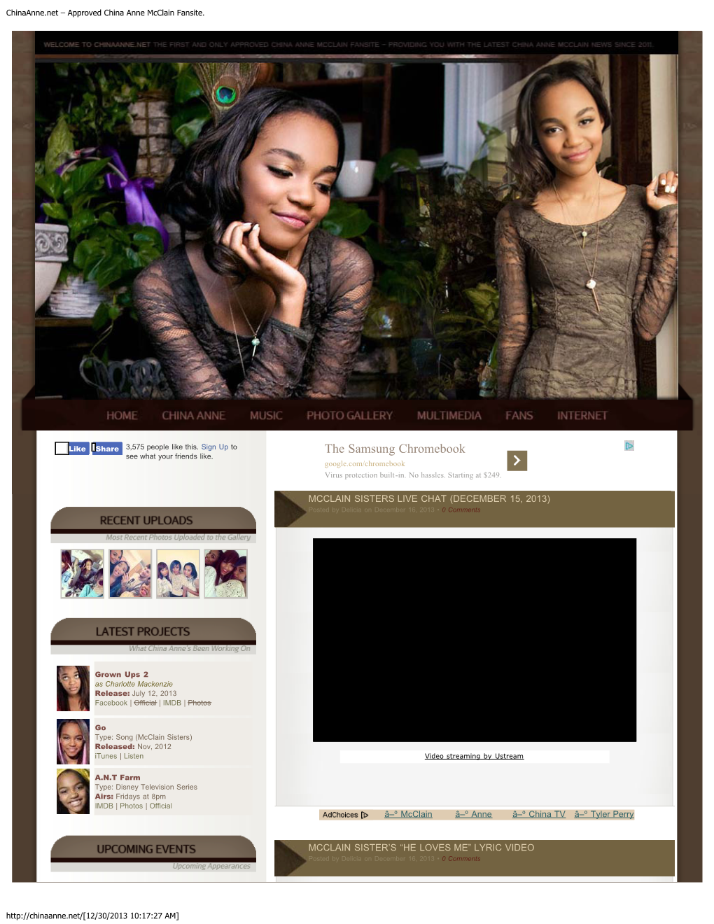 Chinaanne.Net – Approved China Anne Mcclain Fansite