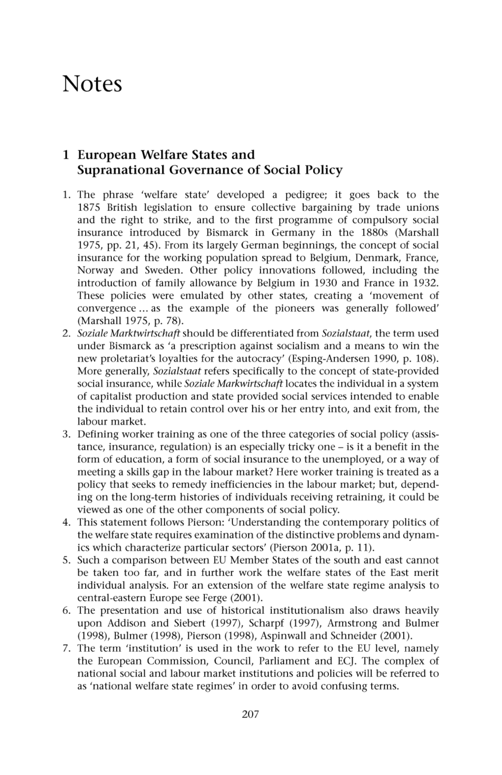 1 European Welfare States and Supranational Governance of Social Policy
