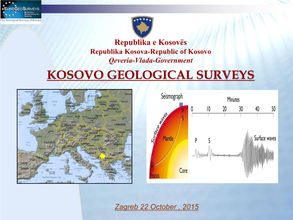 Kosovo Geological Surveys