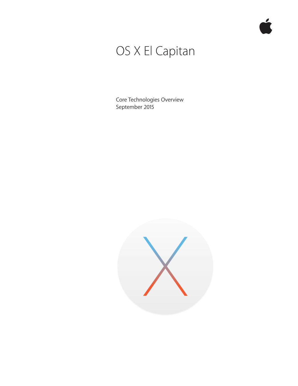 Download the OS X El Capitan Core Technologies Overview