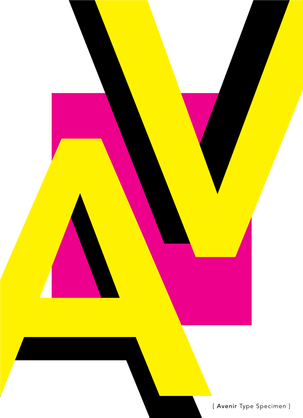 AVAV[ Avenir Type Specimen ]