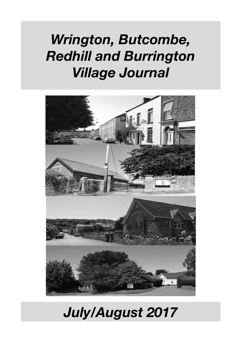 Wrington, Butcombe, Redhill and Burrington Village Journal July/August 2017