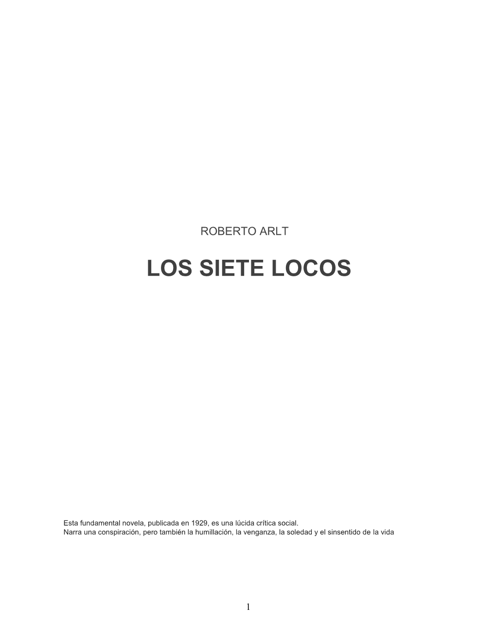 LOS SIETE LOCOS.Pdf