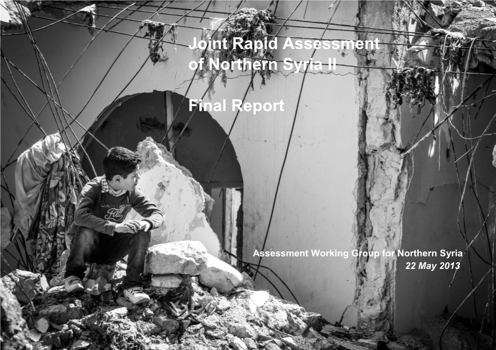 Joint Rapid Assessment of Northern Syria II Final Report