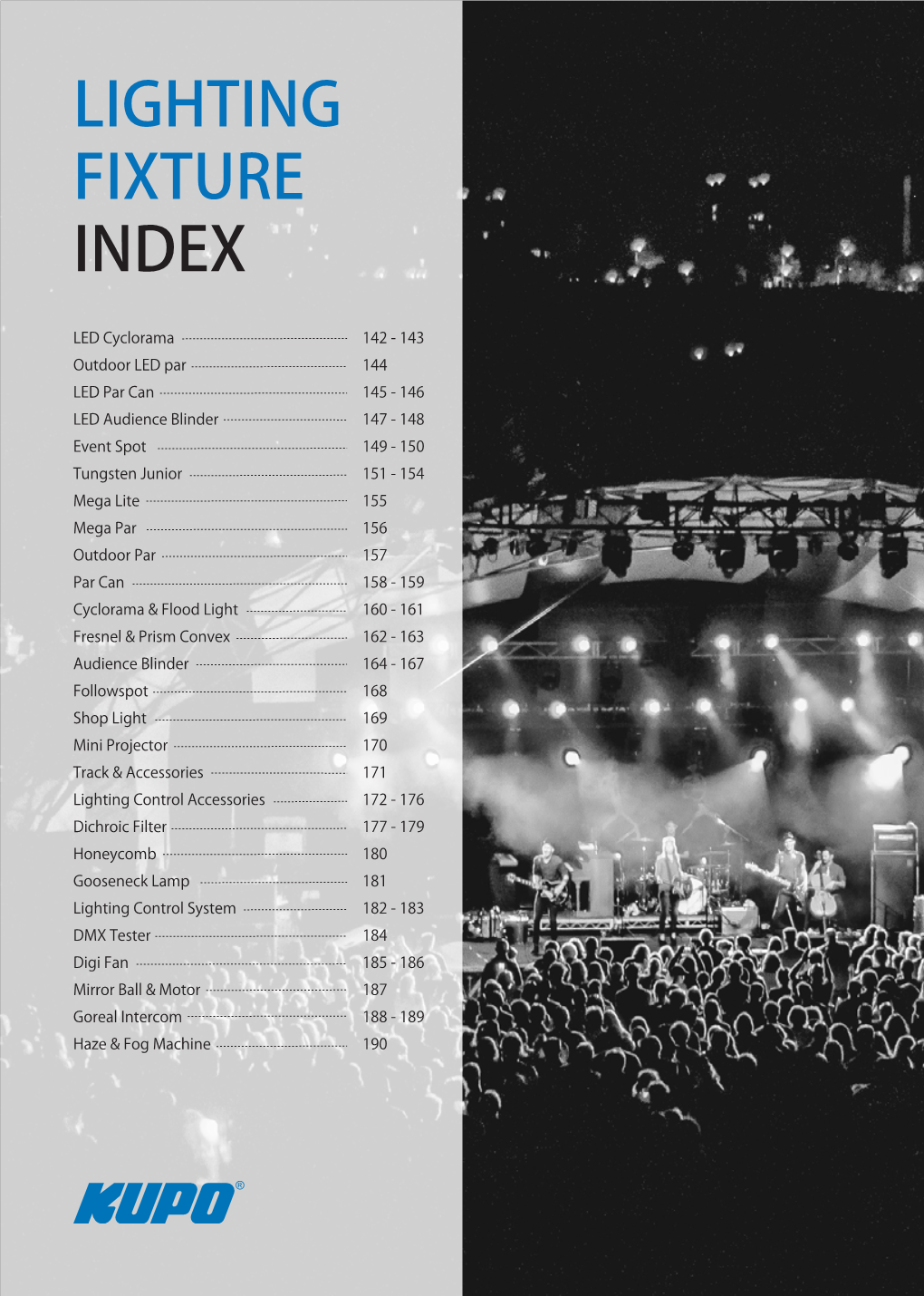 Lighting Fixture Index
