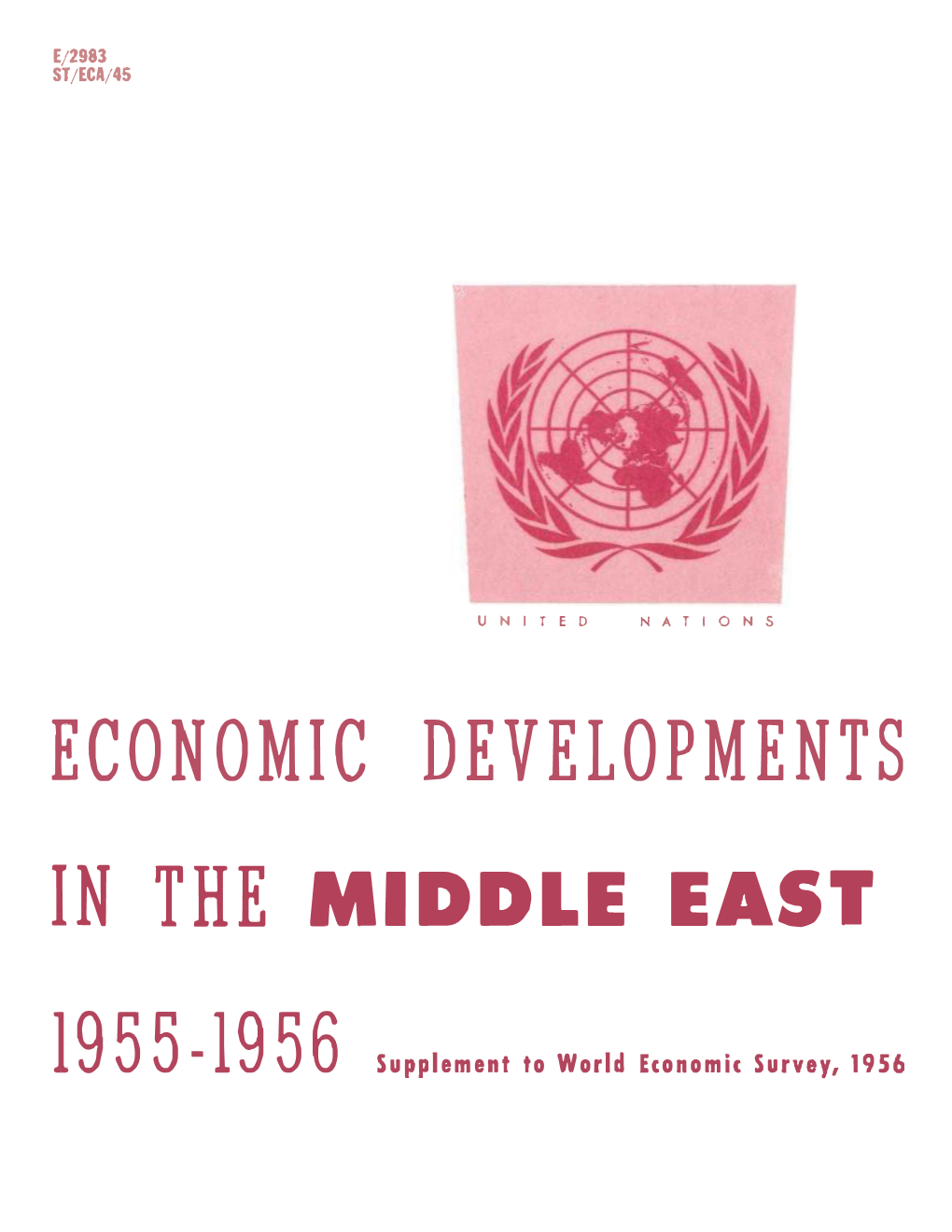 Middle East 1955–1956