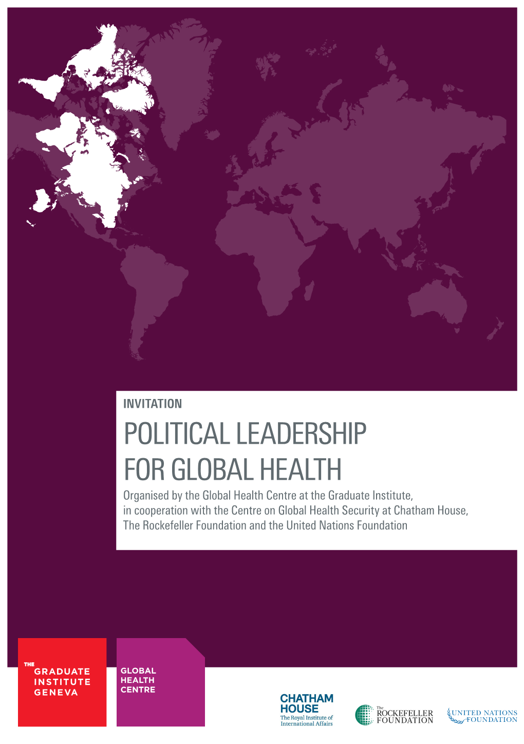 Political Leadership for Global Health