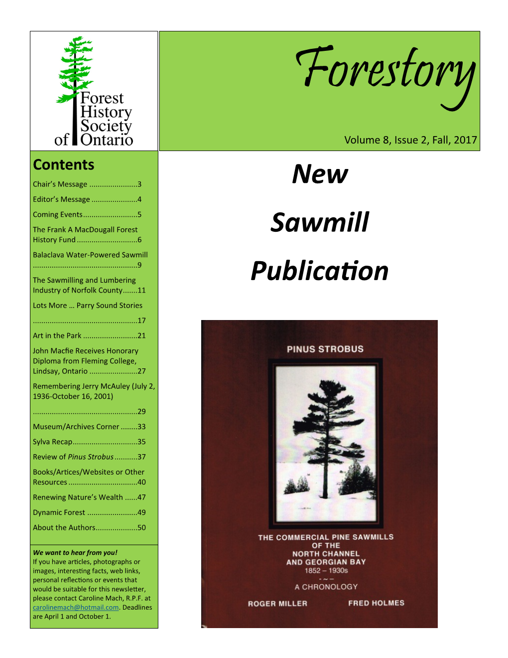 New Sawmill Publication