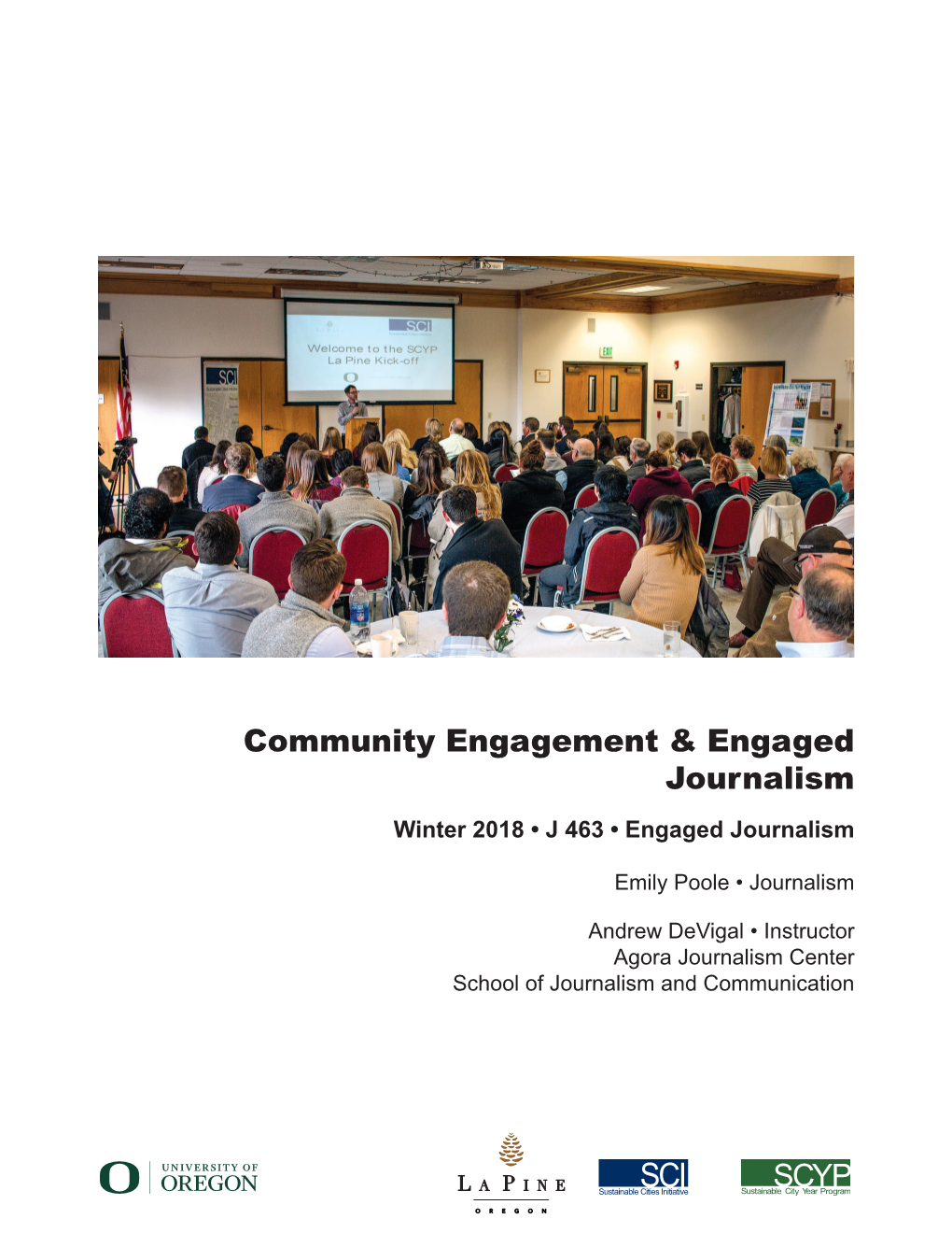 Community Engagement & Engaged Journalism