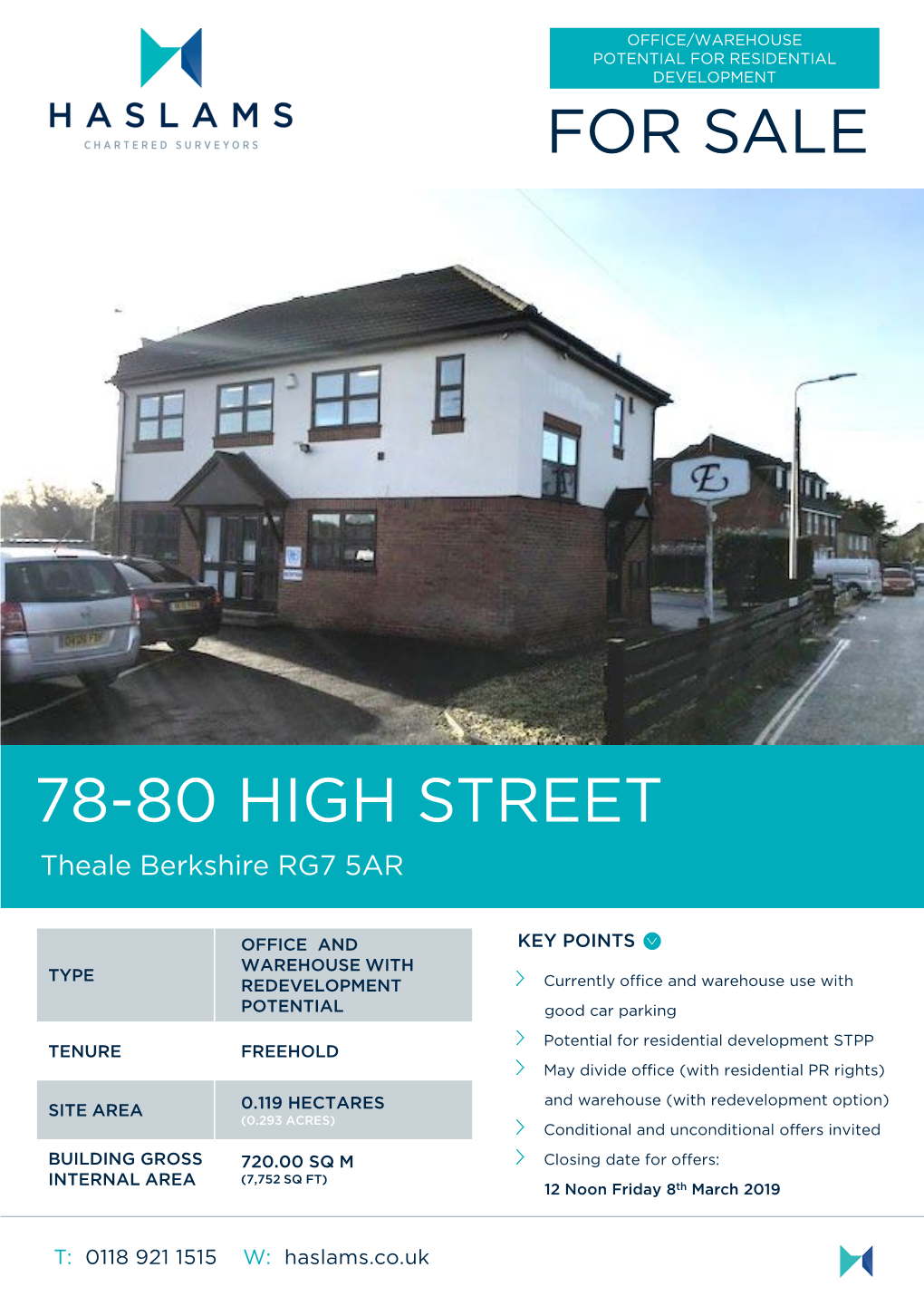 For Sale 78-80 High Street