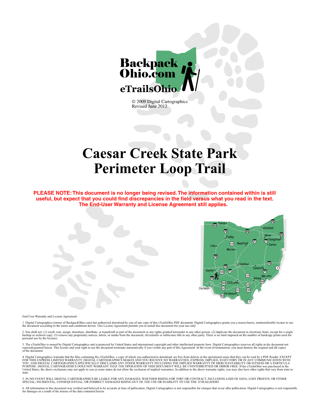 Caesar Creek State Park Perimeter Loop Trail