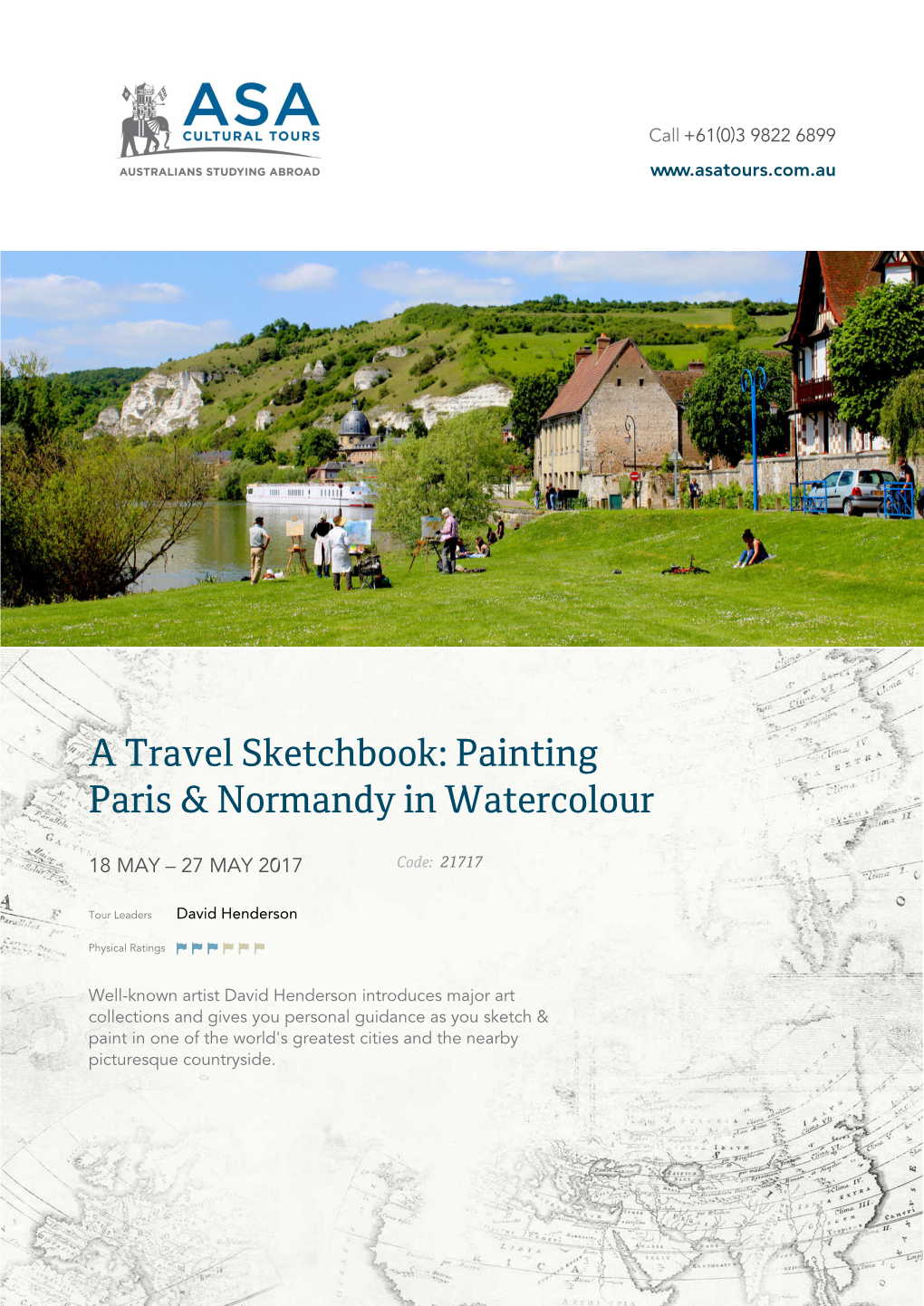A Travel Sketchbook: Painting Paris &#038