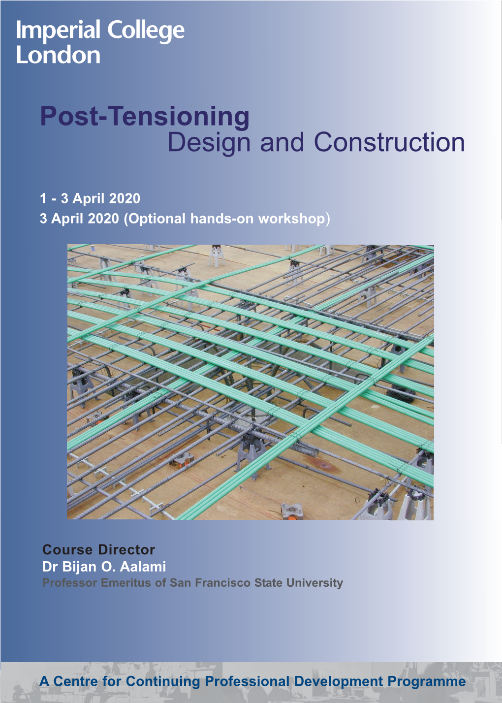 Post-Tensioning Design and Construction