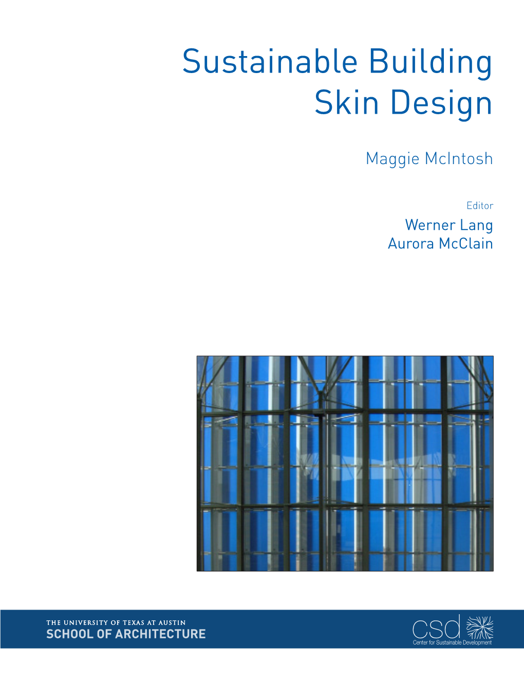 Sustainable Building Skin Design