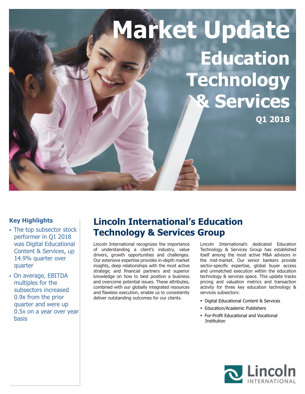 Market Update Education Technology & Services
