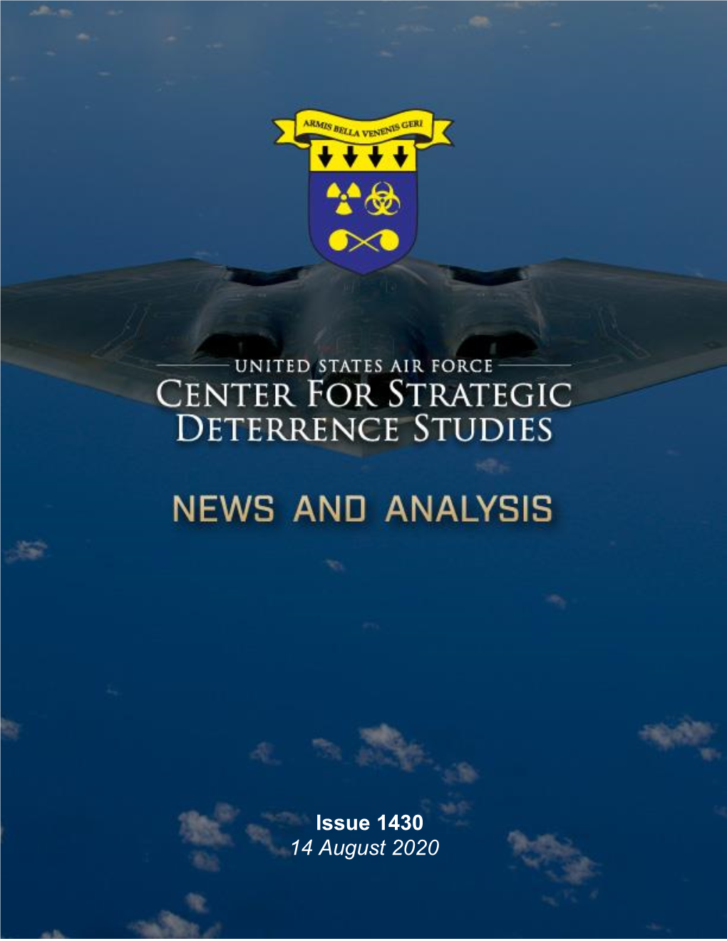 Center for Strategic Deterrence Studies News and Analysis 1430
