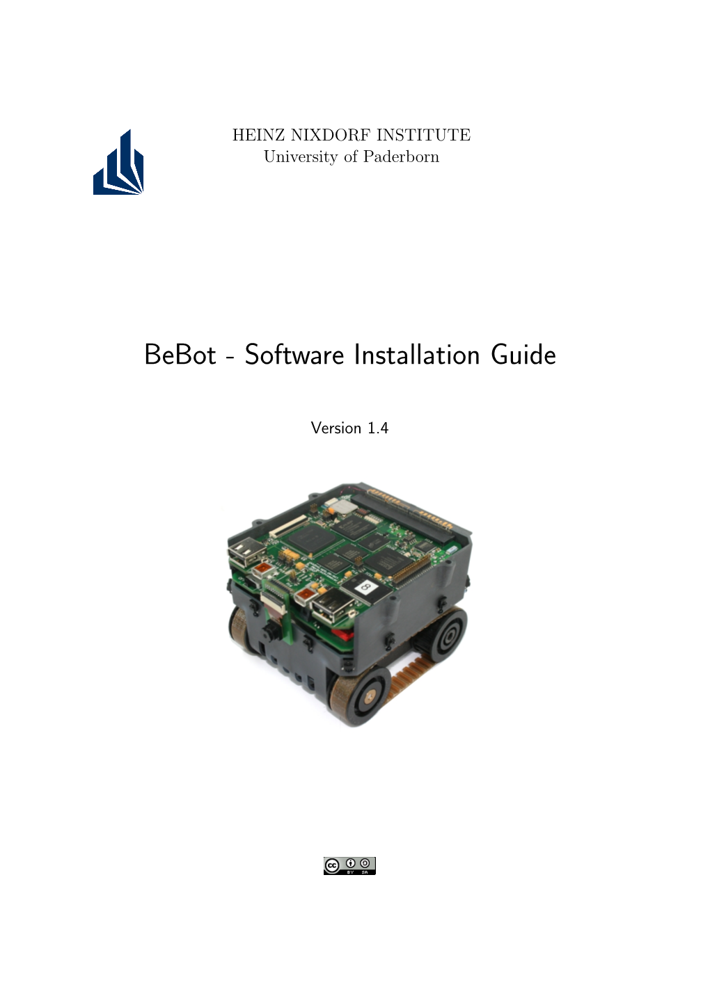 Bebot - Software Installation Guide