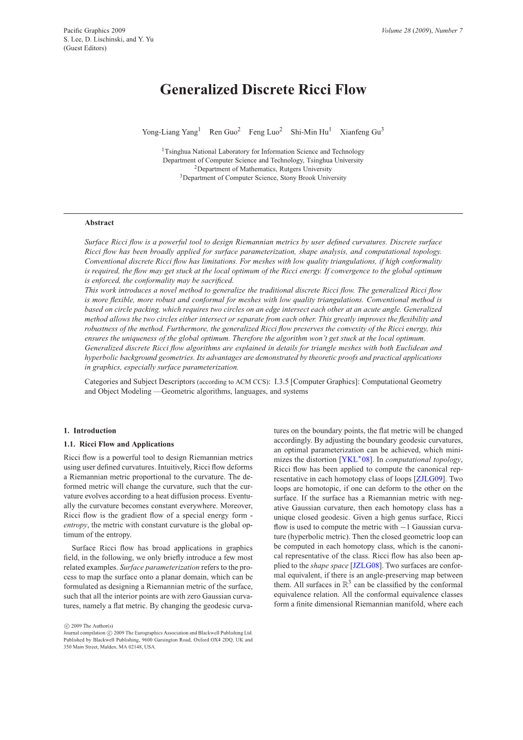 Generalized Discrete Ricci Flow