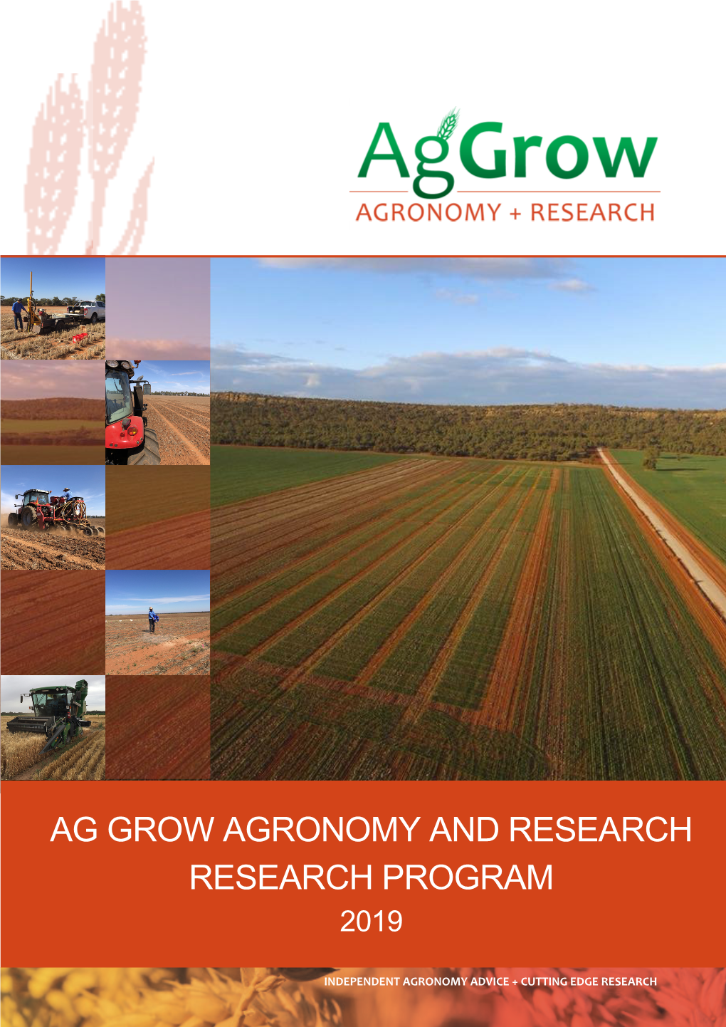 Ag Grow Agronomy and Research Research Program 2019