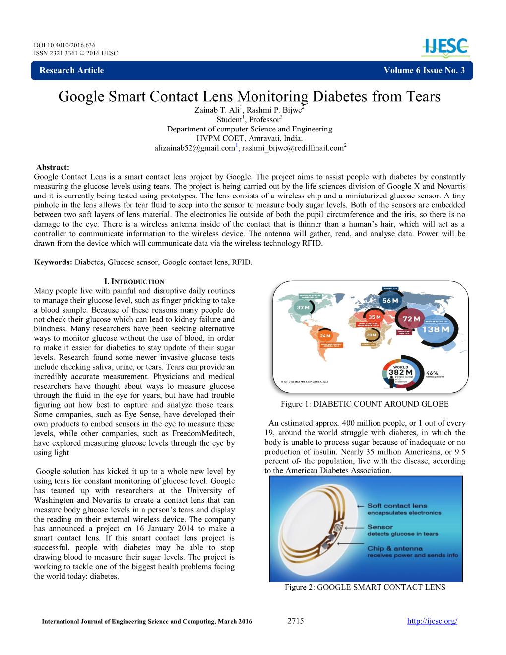 Google Contact Lens Is a Smart Contact Lens Project by Google