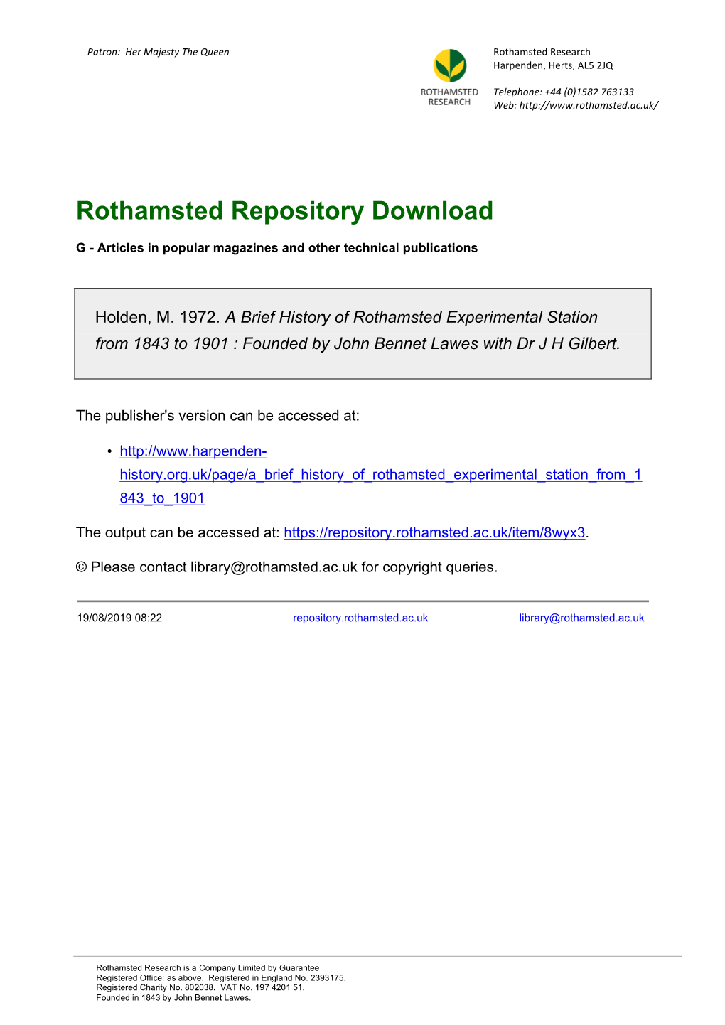 Rothamsted Repository Download