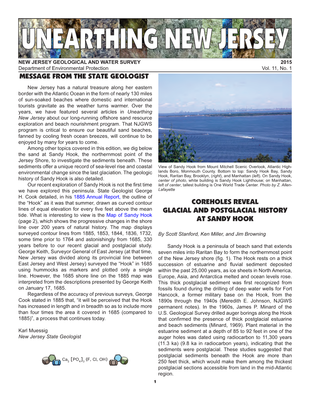 Newsletter Vol. 11, No. 1, 2015