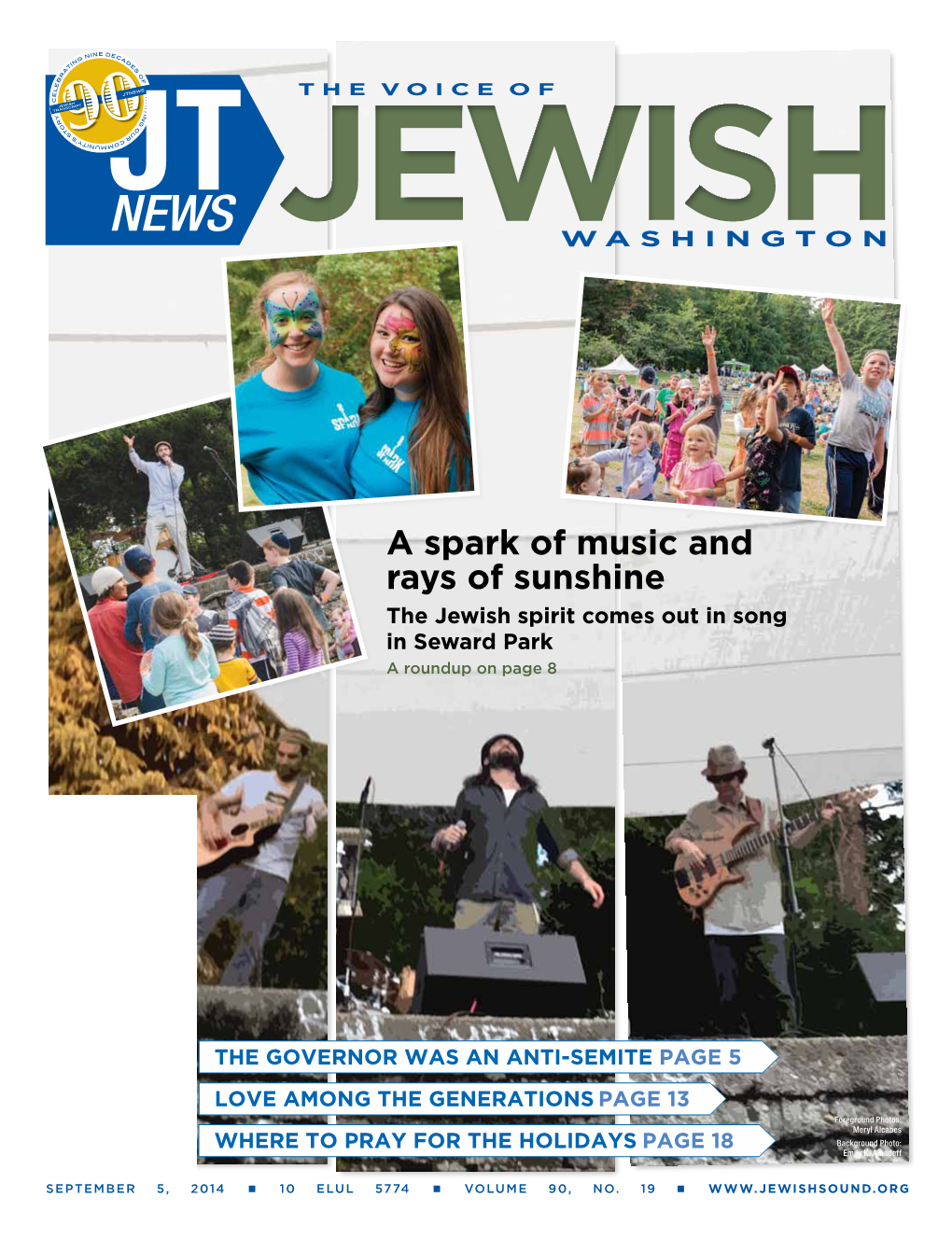 A Spark of Music and Rays of Sunshine the Jewish Spirit Comes out in Song in Seward Park a Roundup on Page 8