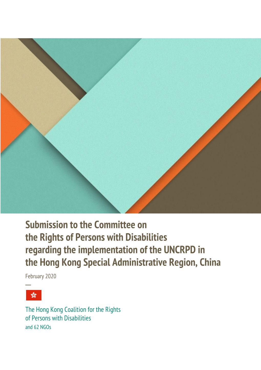 Submission to the Committee on the Rights of Persons with Disabilities