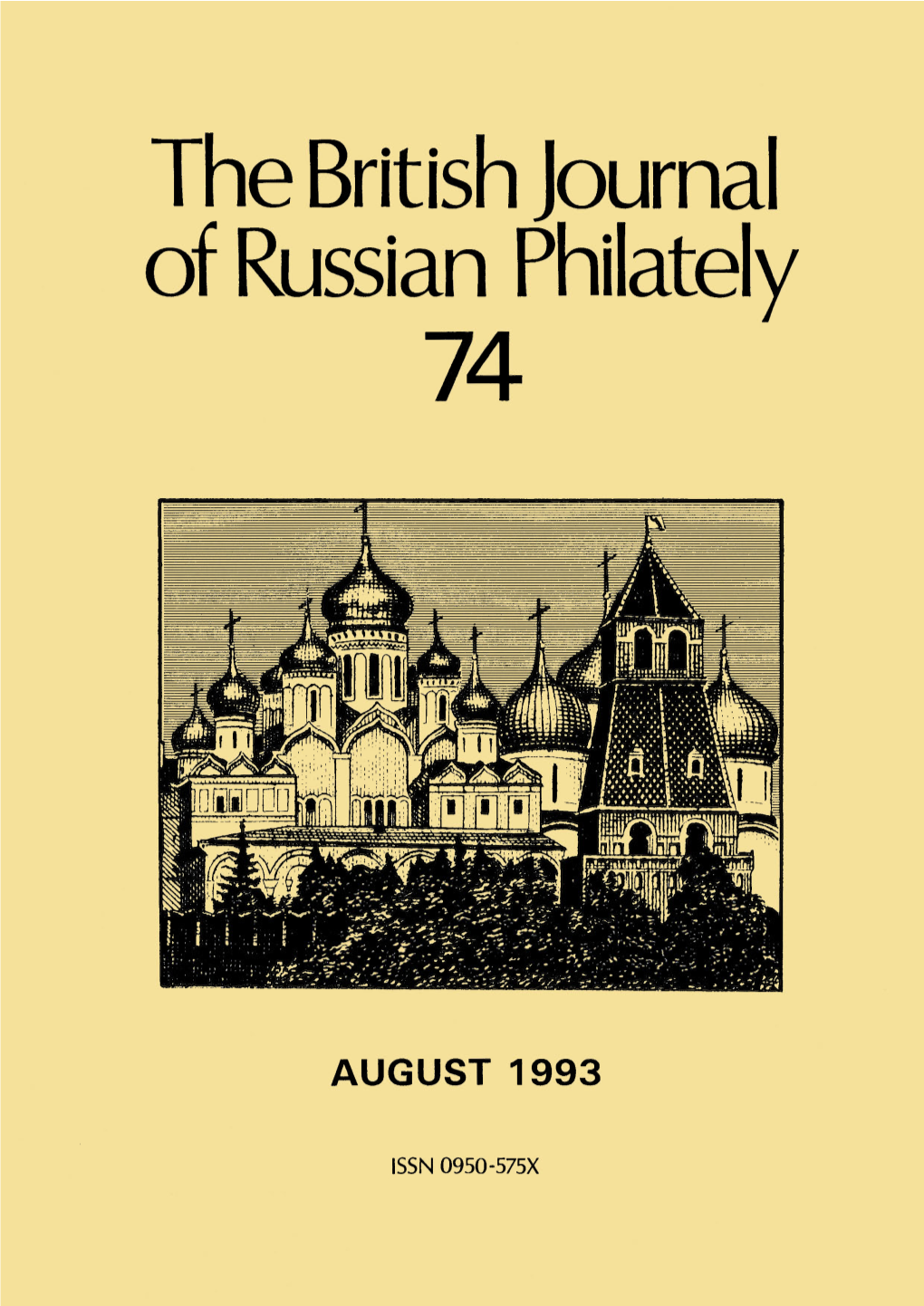 The British Journal of Russian Philately 74