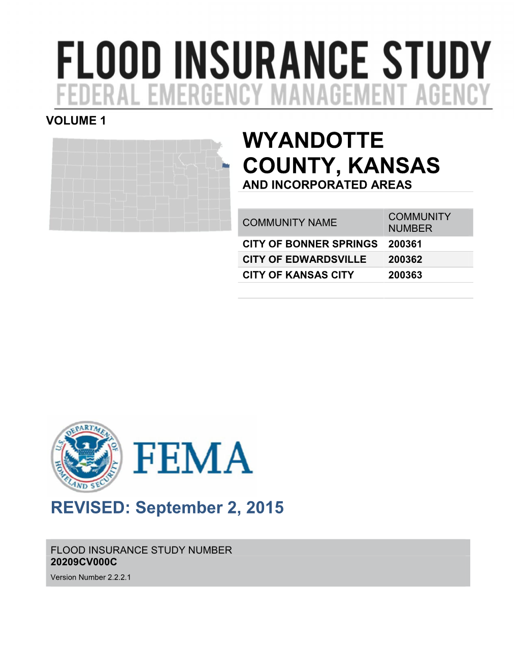 Wyandotte County, Kansas and Incorporated Areas