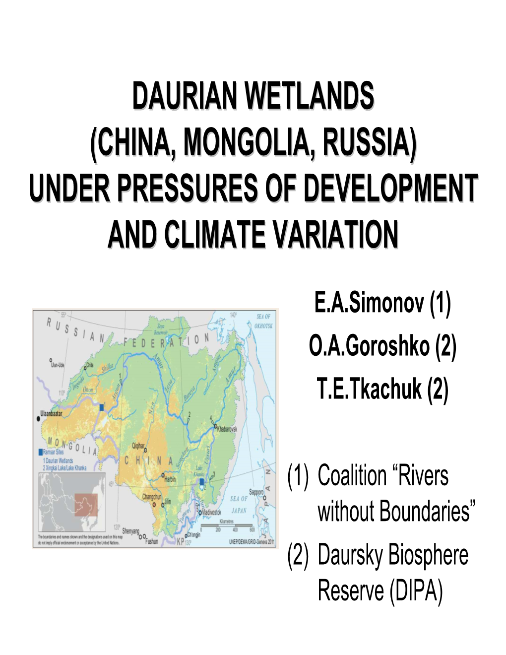 Daurian Wetlands (China, Mongolia, Russia)