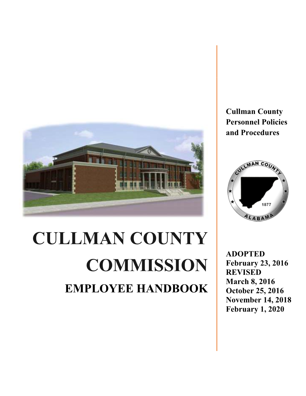 Cullman County Employee Handbook