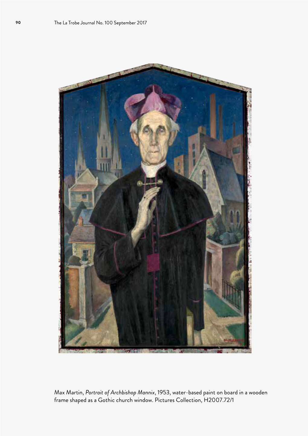 Kevin Molloy – Joseph Patrick ('Max') Martin, Portrait of Archbishop Mannix