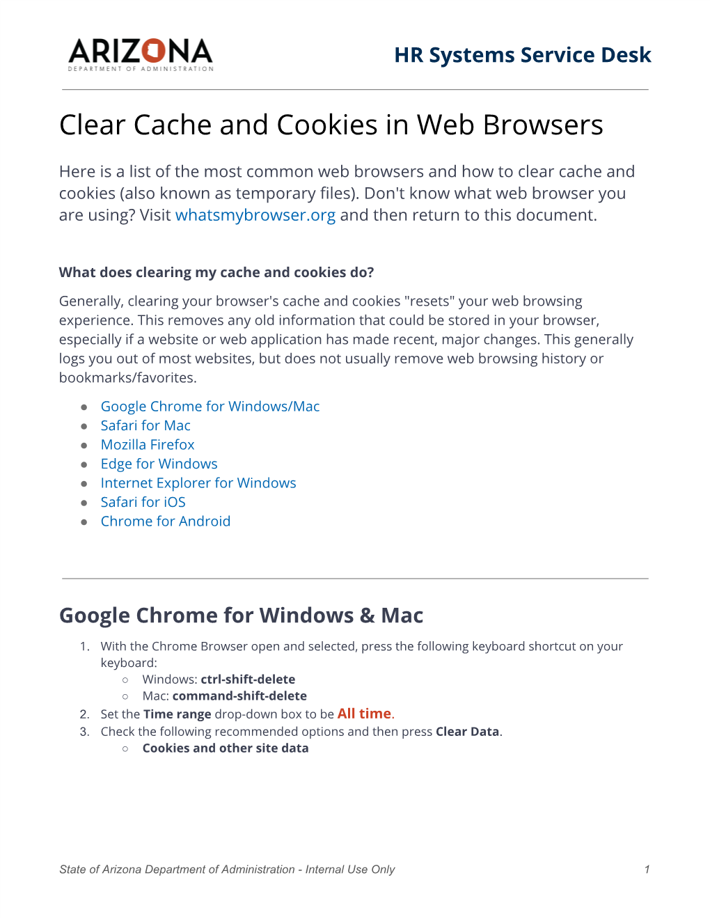 How to Clear Your Browser Cache