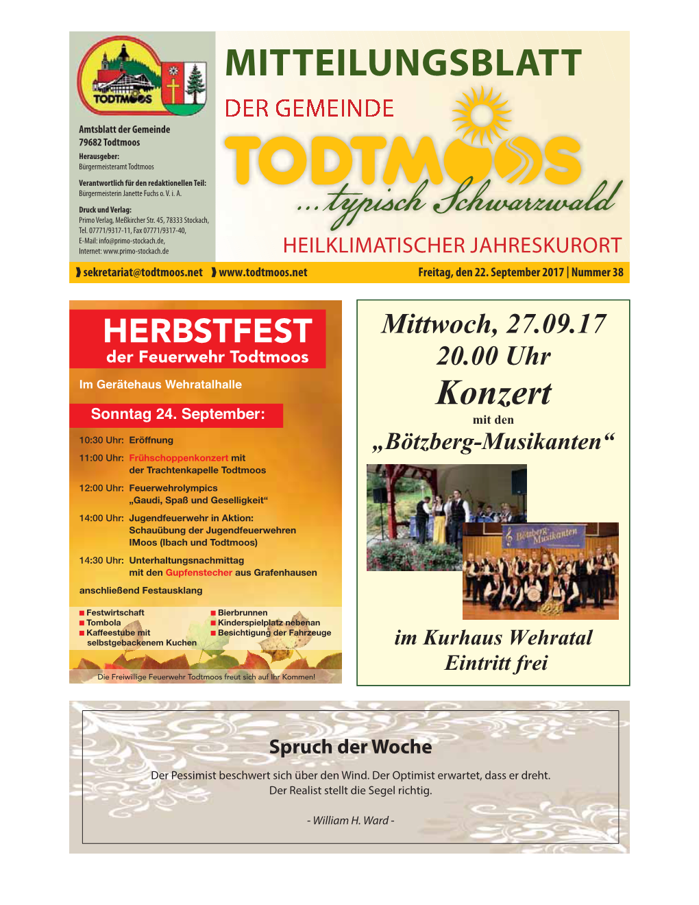 Mitteilungsblatt