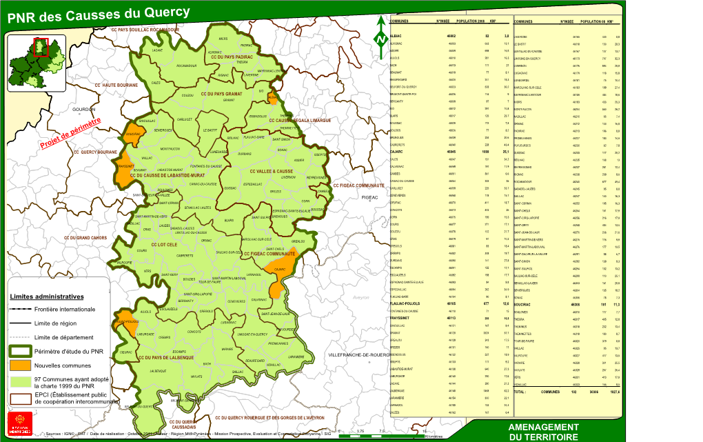 PNR Des Causses Du Quercy