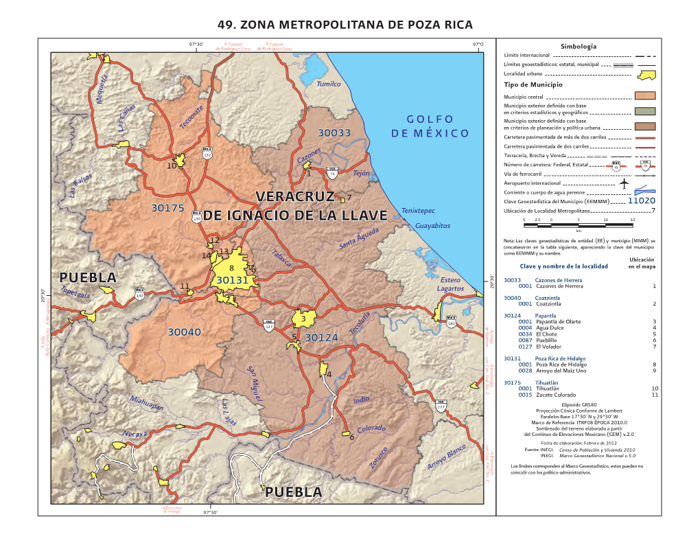 49. Zona Metropolitana De Poza Rica