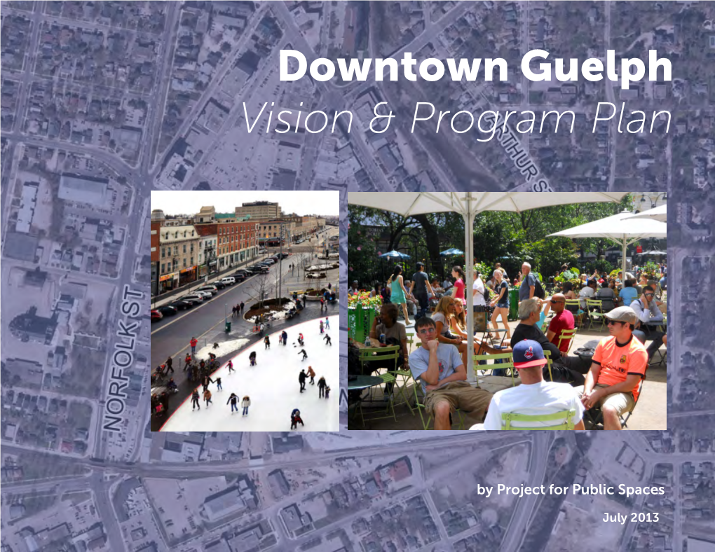 Downtown Guelph Vision & Program Plan