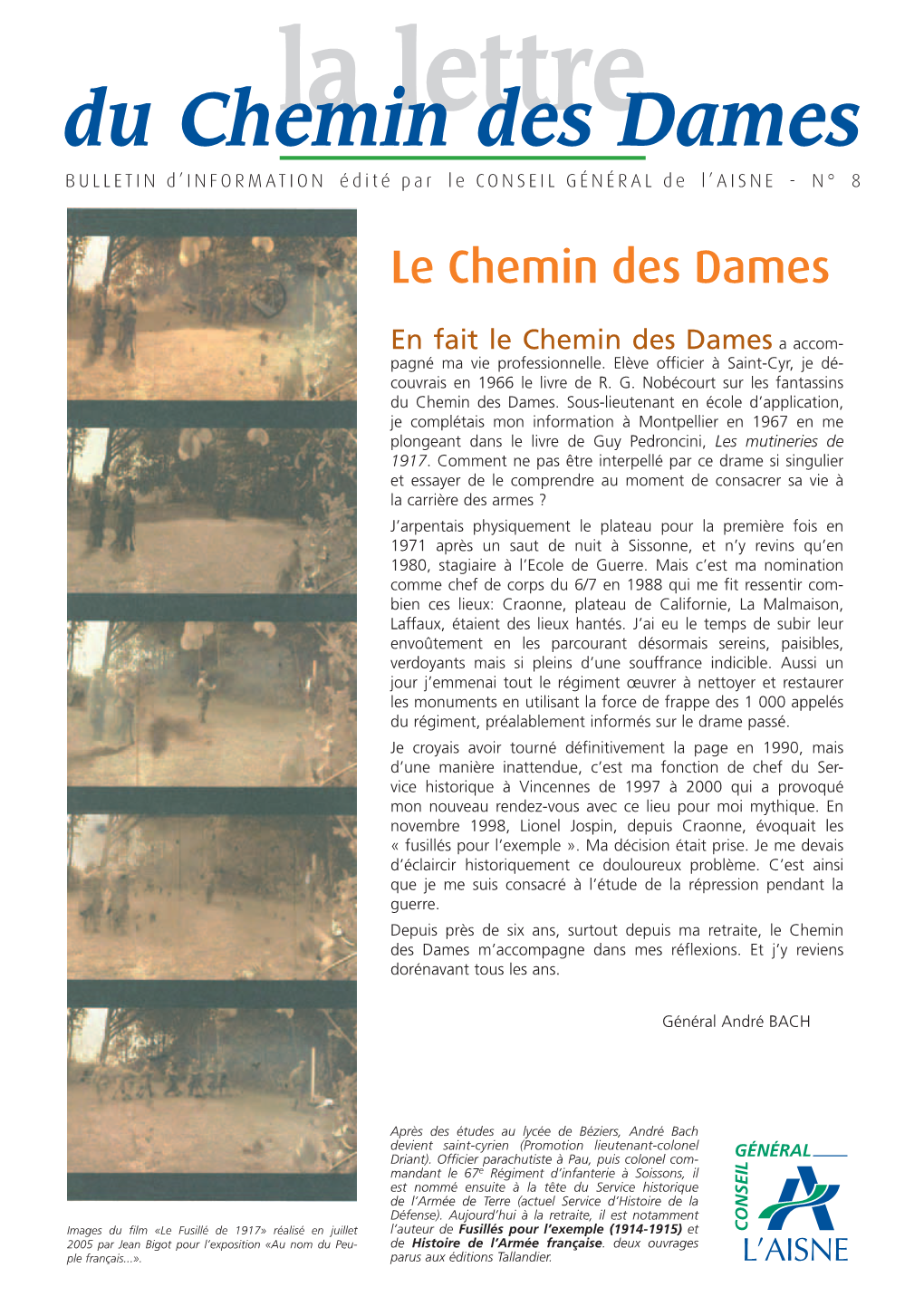 La Lettre Du Chemin Des Dames