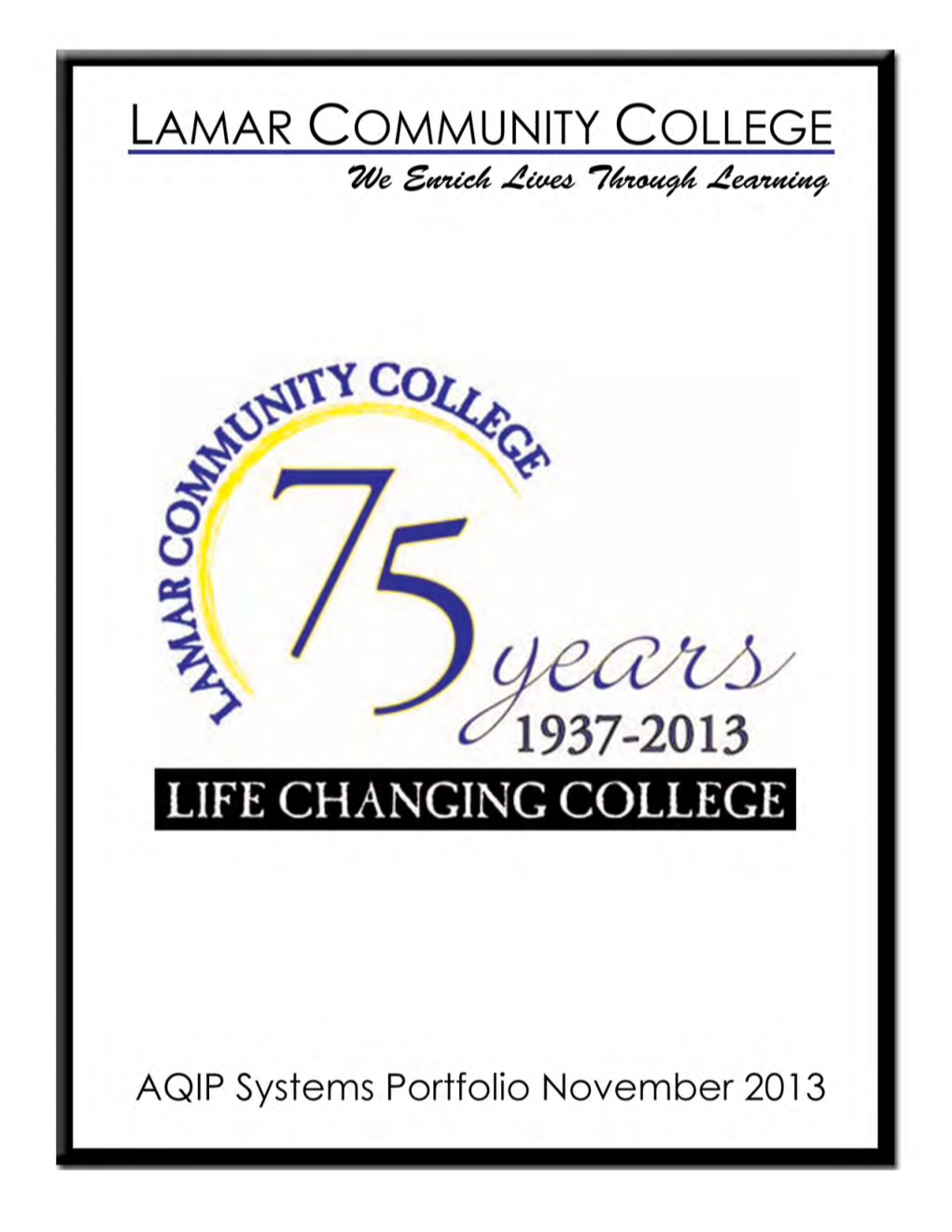 Category 2 Lamar Community College November 2013
