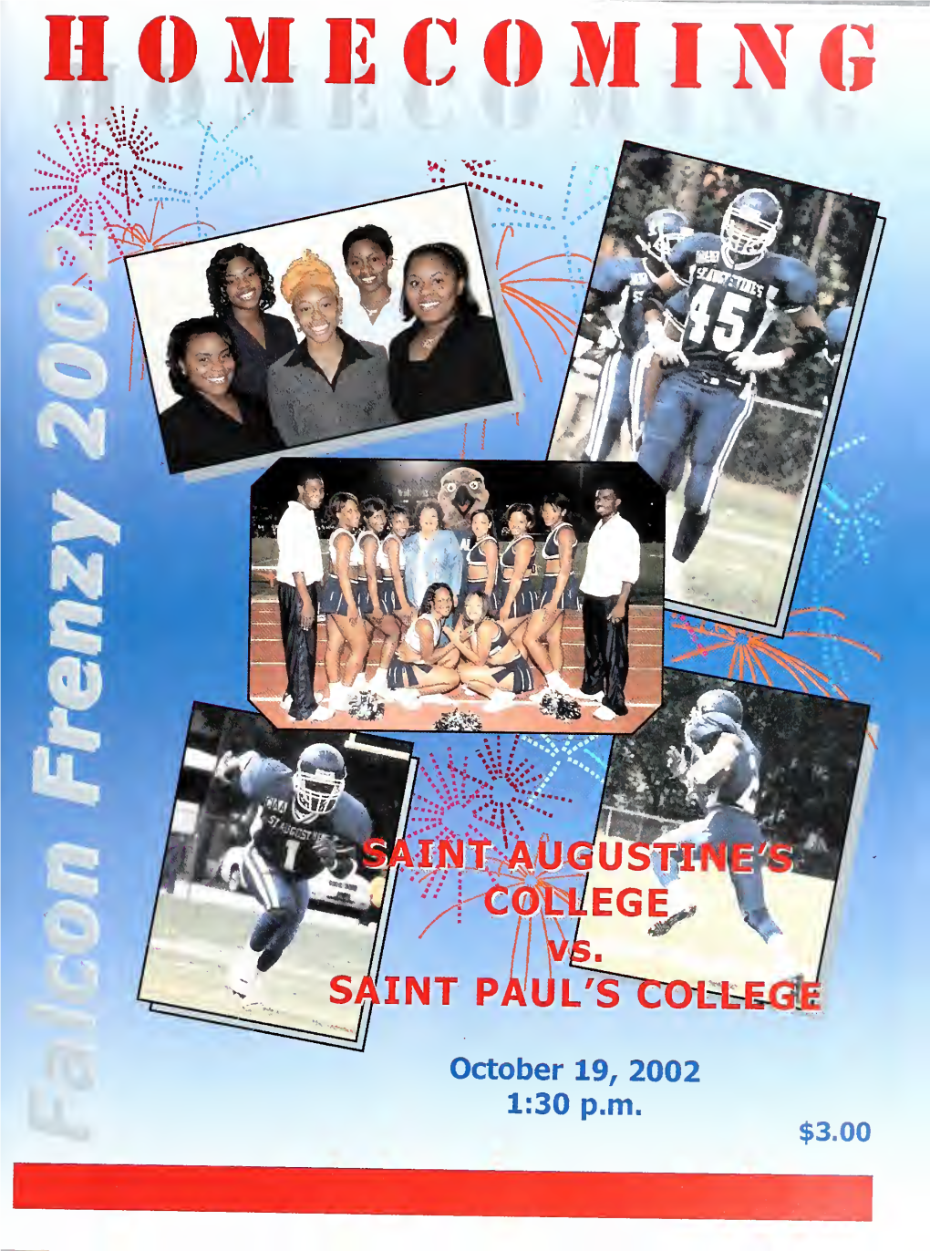 Saint Augustine's College Football Souvenir Journal