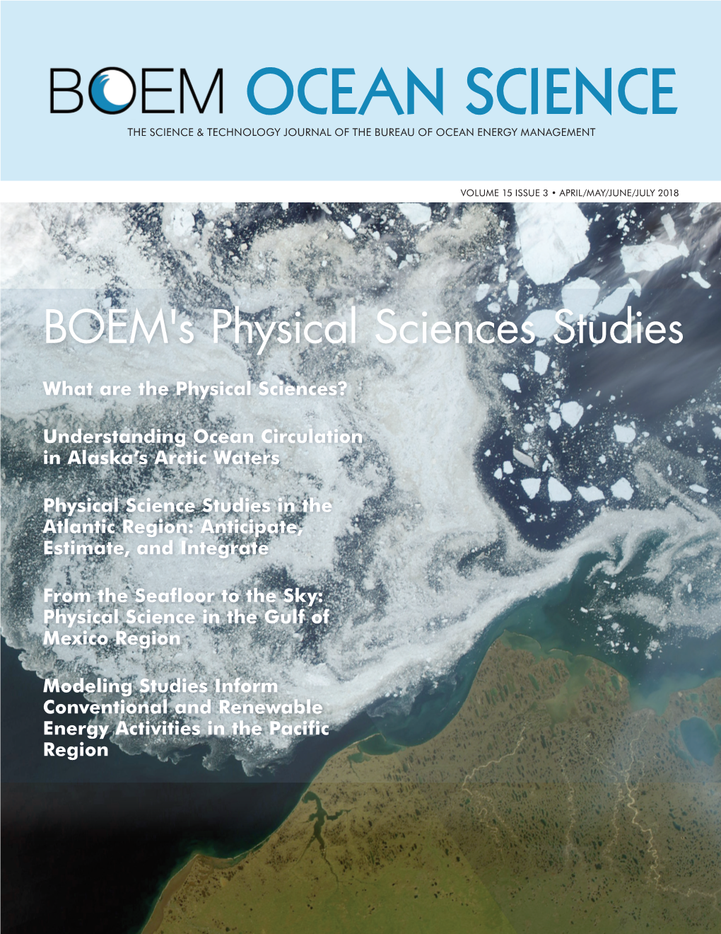 BOEM OCEAN SCIENCE Is What Are the Physical Sciences?