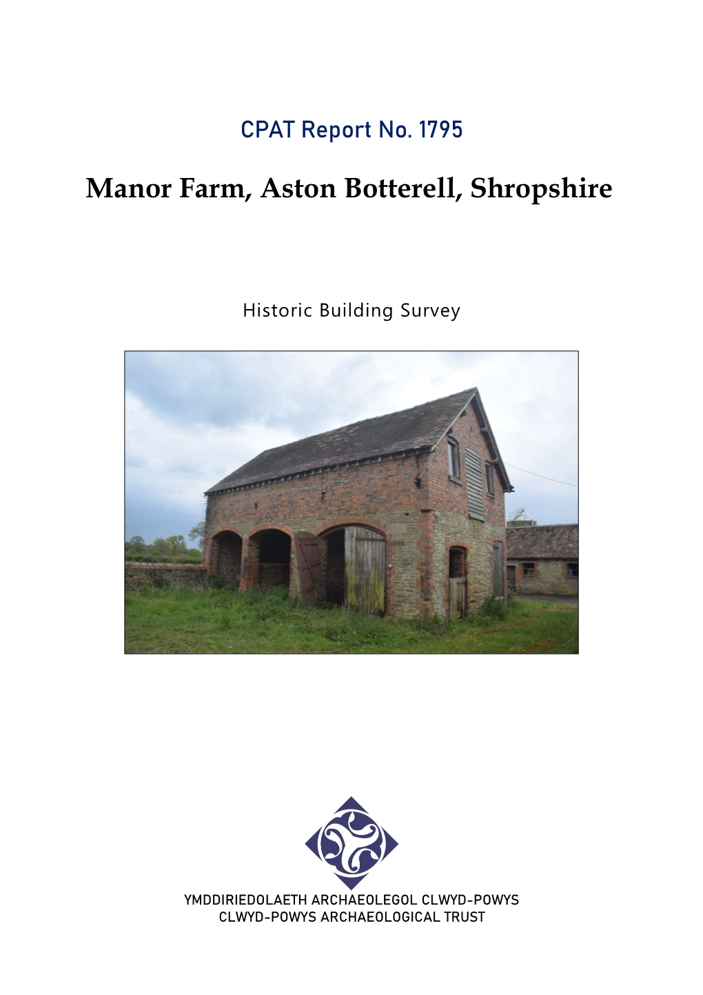 Manor Farm, Aston Botterell, Shropshire